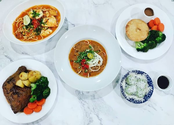 A Variety Of Dishes At The Teapot Deli, Shah Alam