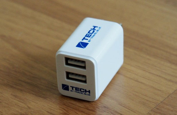 A dual USB adapter to maximize electrical plug usage while travelling - see more on what to pack for New Zealand on www.travelswithsun.com