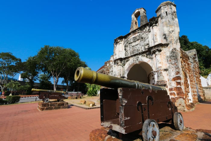 A’Famosa Fortress In Malacca
