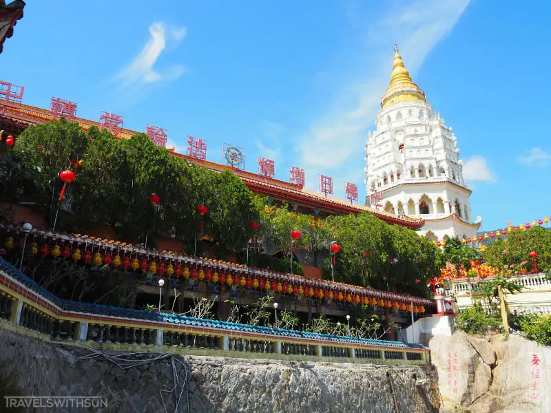 Another View Of The Kek Lok Si Pagoda