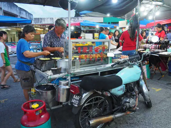 Apam Balik Stall Selling The Thin Crispy Variety At One Of The Ipoh Night Market