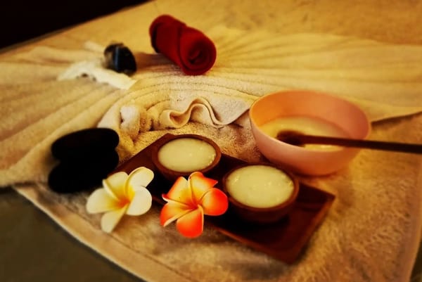 Aromatic Oils And Towels At Sawadee Thai Healing Touch At Klang