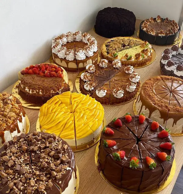 Assorted Cakes At Gula Cakery
