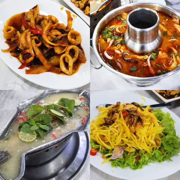 Assorted Dishes At Alissara Restaurant