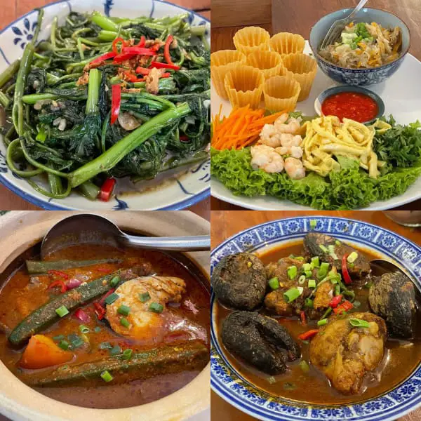 Assorted Dishes At Big Baba