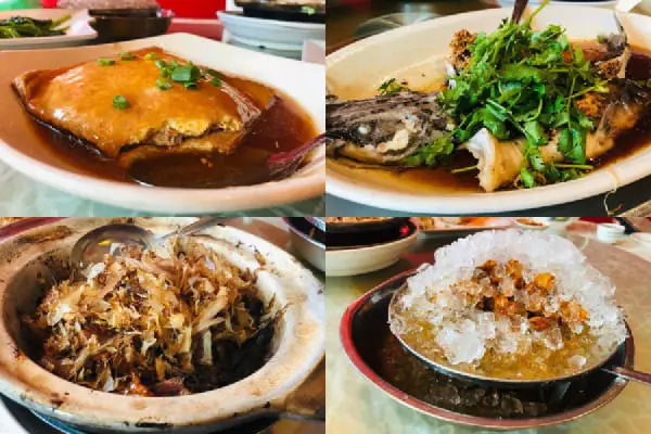 Assorted Dishes At Kong Ming Restaurant, Seremban