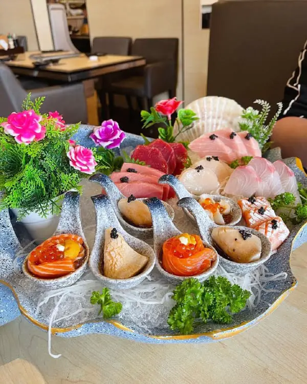 Assorted Sashimi At Warakuya Japanese Restaurant, Sri Petaling