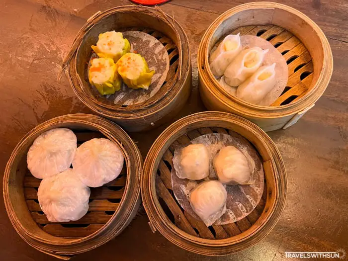 Assorted Steamed Dim Sum At Ipoh Canning Dim Sum