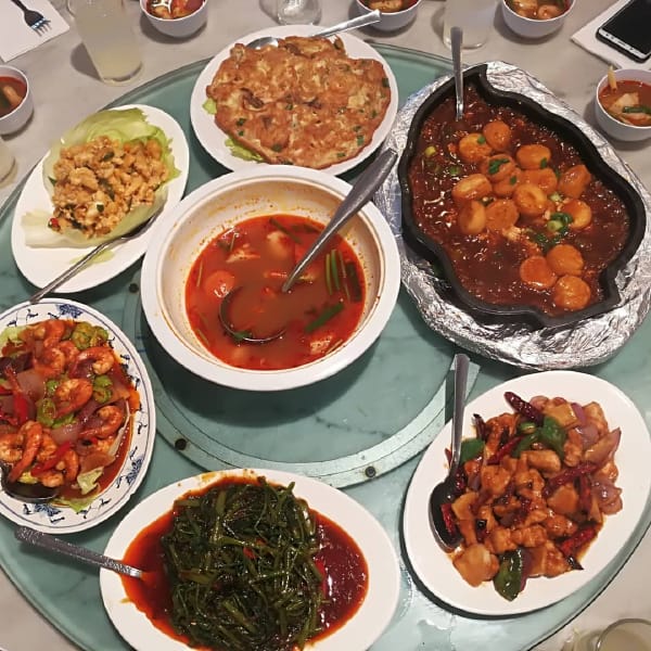 Assortment Of Thai Dishes At Serai Thai Restaurant, Shah Alam