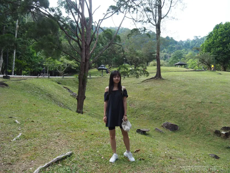 At Penang Botanic Gardens