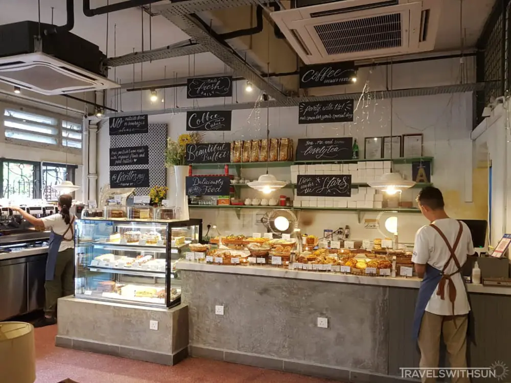 Baked Goods On Display At Lisette Cafe & Bakery In Bangsar, KL