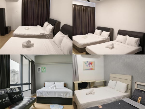 Basic Bedrooms At USJ One Premium Suites At Subang Jaya