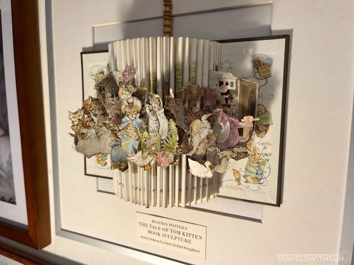 Beautiful Beatrix Potter Display At Meowseum Museum Of Cat Art & Craft