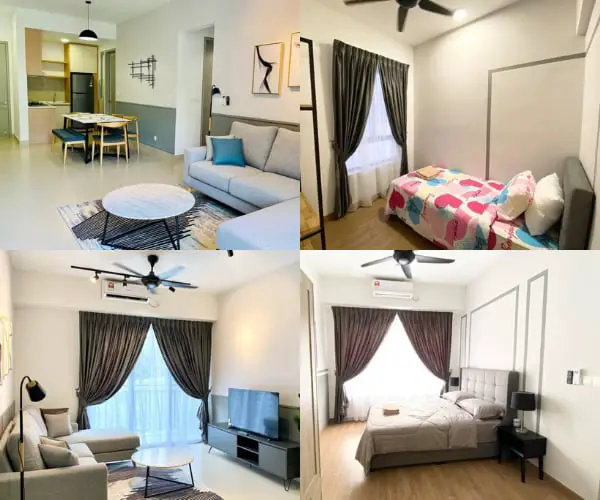 Bedrooms And Common Areas of Zila Homes @ Rimbun Sanctuary Apartment at Shah Alam