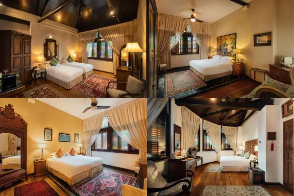 Bedrooms At Campbell House, Penang