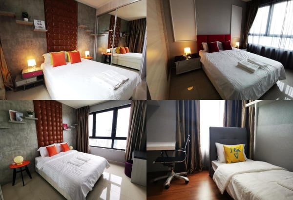 Bedrooms At Host Assist Homestay, Ha i-City