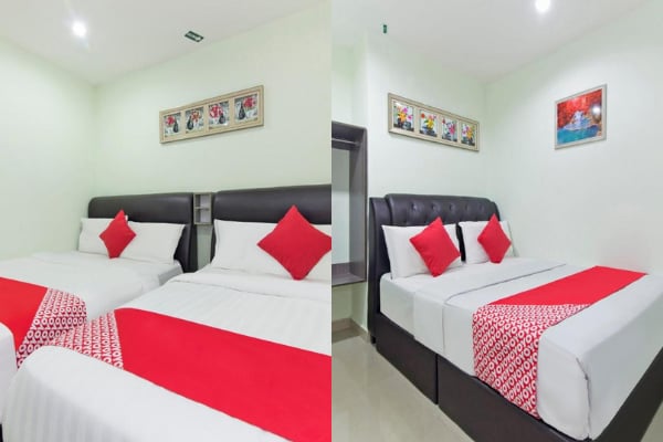Bedrooms At OYO 444 KL Empire Hotel, Subang Jaya