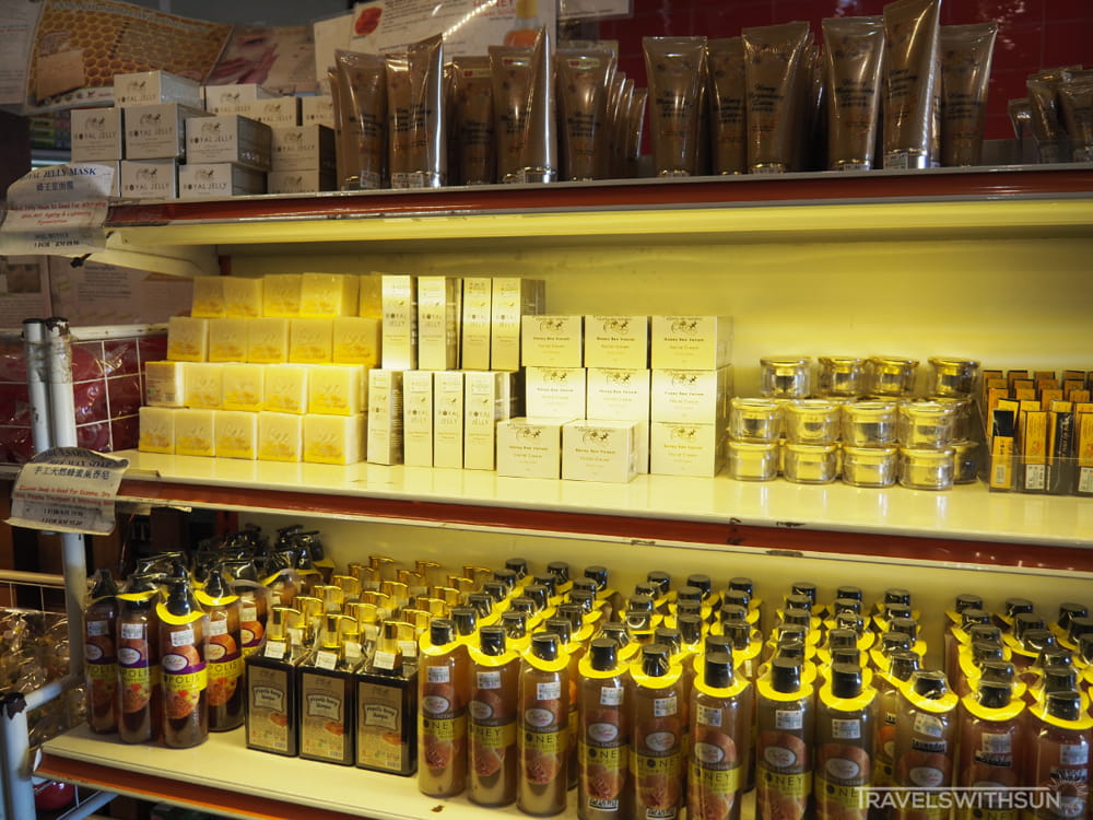 Bee Related Beauty Products At Ee Feng Gu Bee Farm, Cameron Highlands
