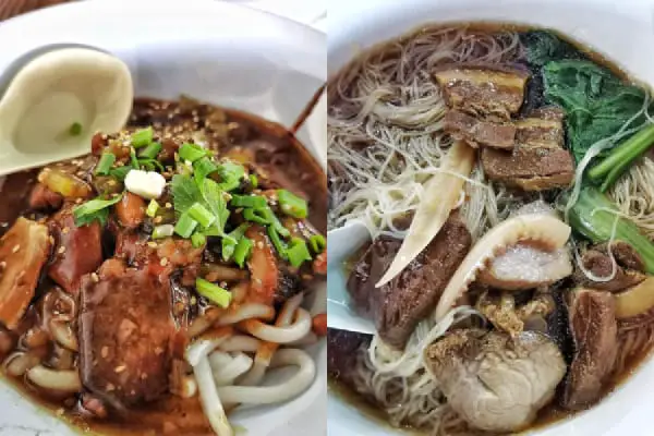 Beef Noodles And Mee Hoon Sotong At Seremban Wet Market