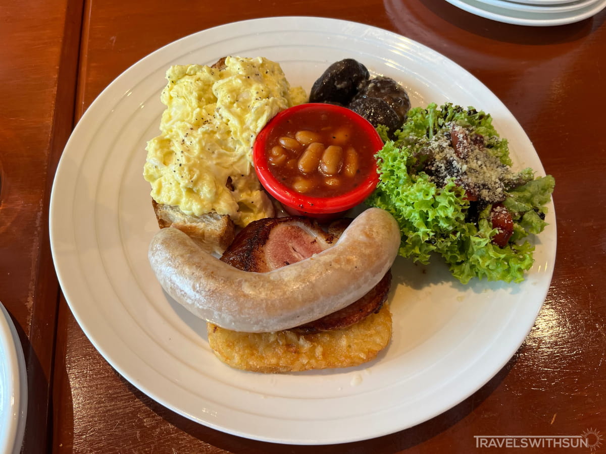 Big Breakfast At The Butcher's Table In Ipoh