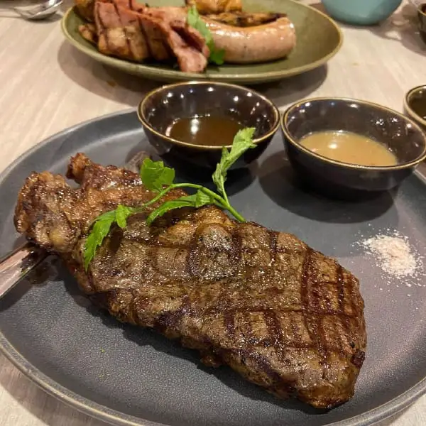 Black Angus Sirloin Steak At ABANICO Your Deli Restaurant