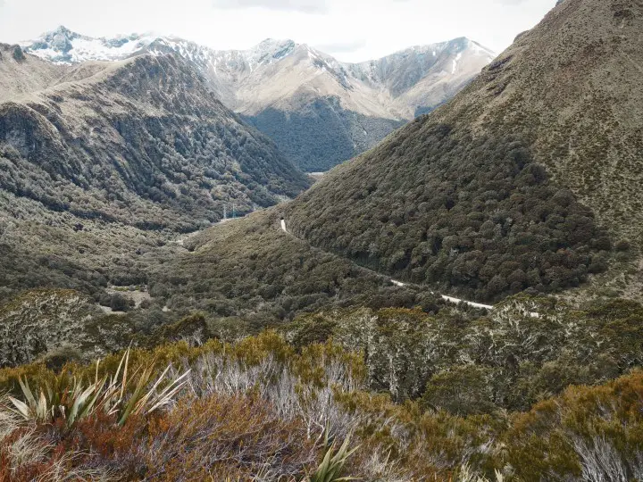 Borland road - how to get to the Mount Burn Tarns track in Fiordland on www.travelswithsun.com