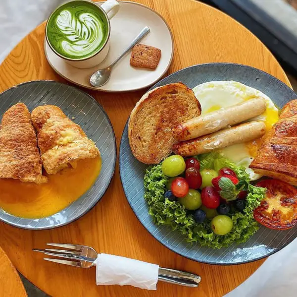 Breakfast Set And Croissants At Bukku Cafe, Klang