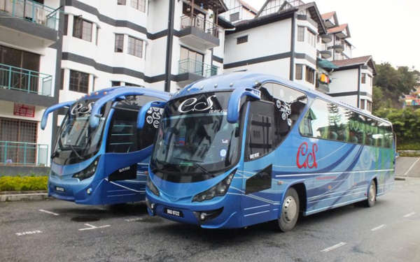 CS Travel Bus From Penang To Cameron Highlands