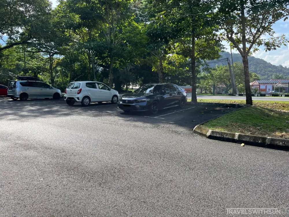 Car Park At Perak Botanic Gardens In Taiping