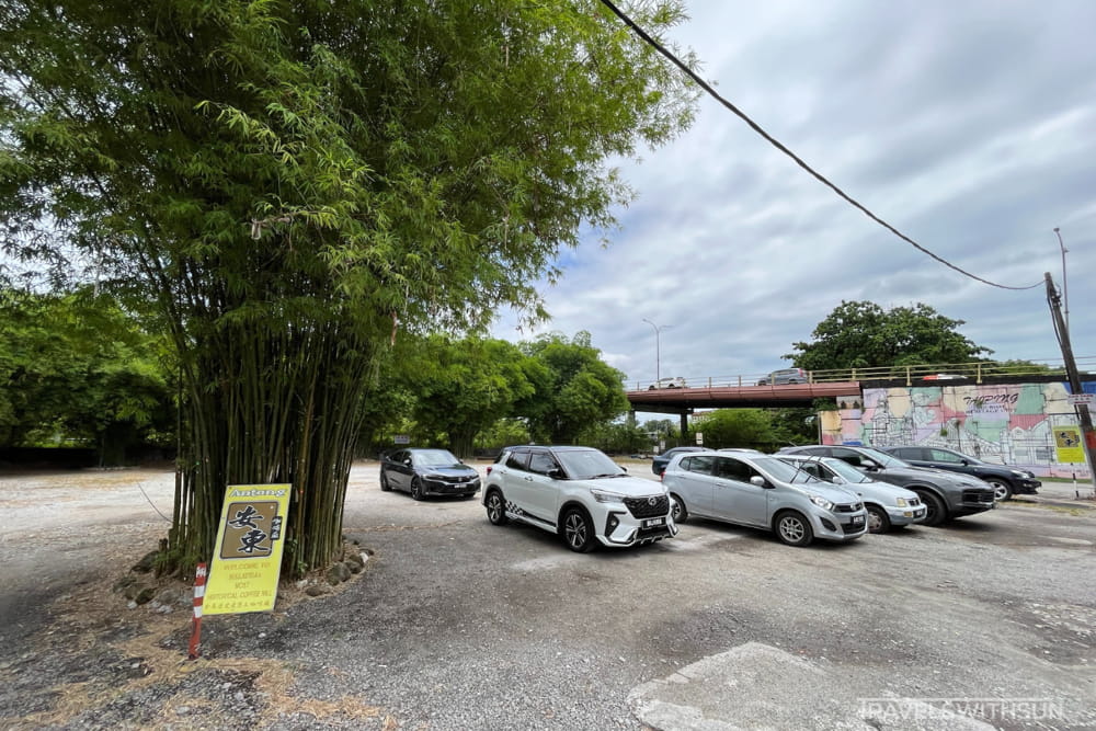 Car Park In Front Of Antong Coffee Factory, Taiping