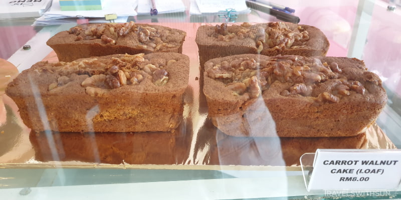 Carrot Walnut Loaves For Sale At Blossom Deli Cafe