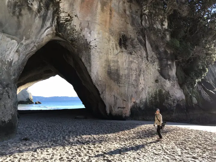 Cathedral cove - Visit our blog to see how we got here www.travelswithsun.com