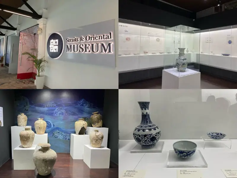 Ceramic Displays At Straits And Oriental Museum