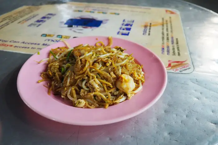 Char Kuey Teow At Gurney Drive Hawker Centre