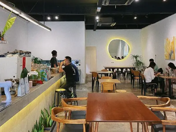 Chic Dining Interior of Scoby Cafe At Bukit Jalil