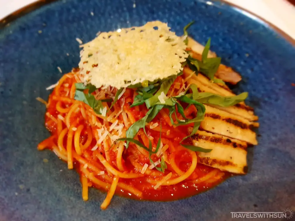Chicken Spaghetti Pomodoro At Lisette Cafe & Bakery In Bangsar, KL