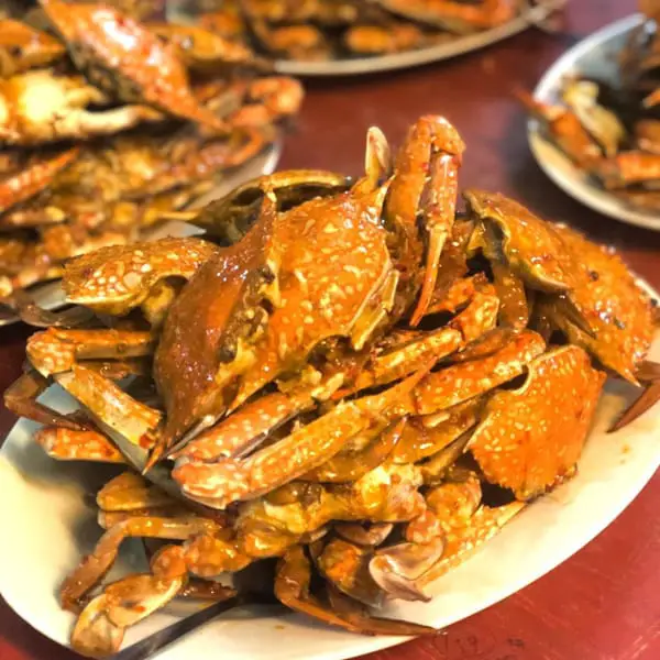 Chili Crab At Singgah Seafood