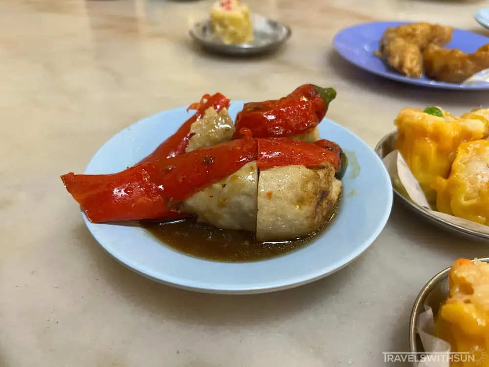 Chili Yong Tau Foo At Chang Keong Dim Sum Restaurant
