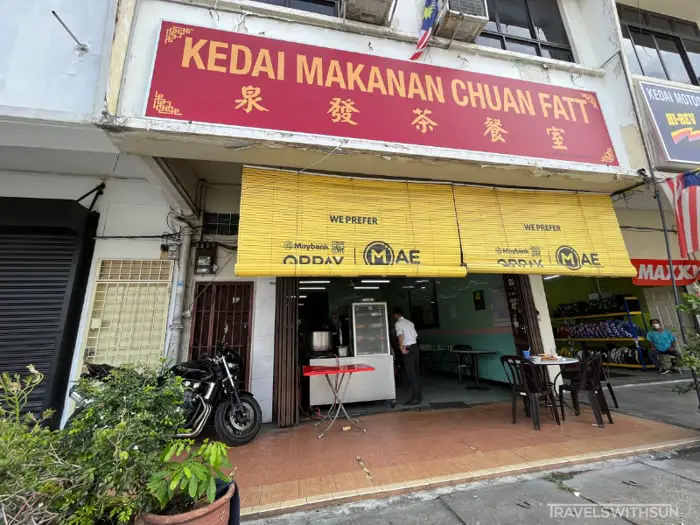 Chuan Fatt Curry Mee Shop In Ipoh