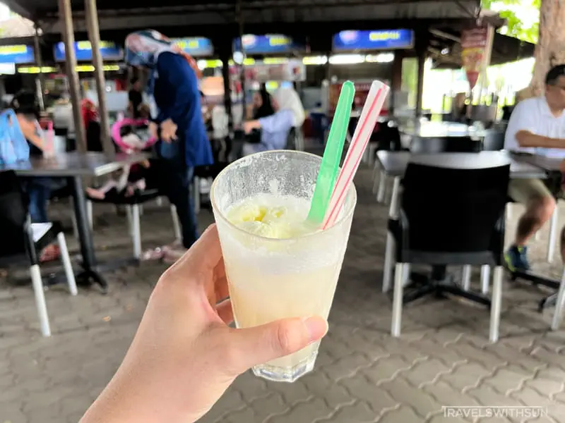 Coconut Shake From Esplanade Park Food Court