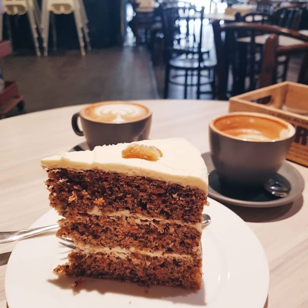 Coffee And Cake At Good Friends Restaurant & Cafe