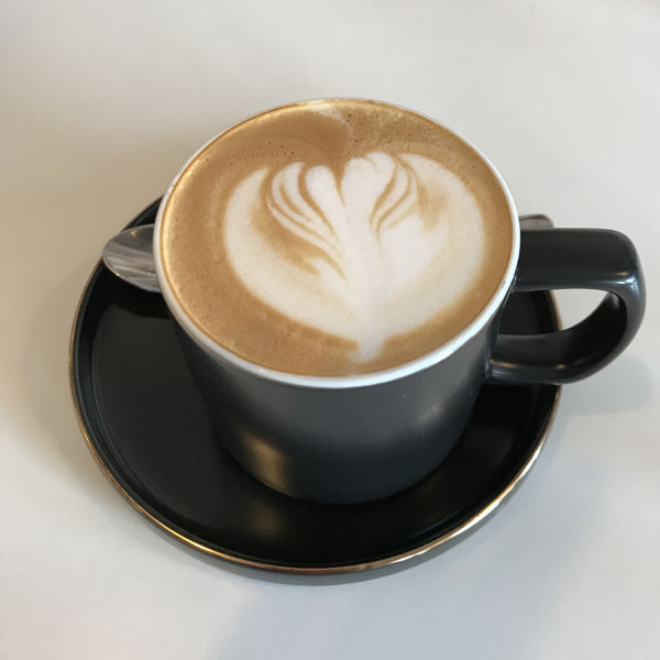 Coffee Art For The Cappucino Served At Breda Cafe