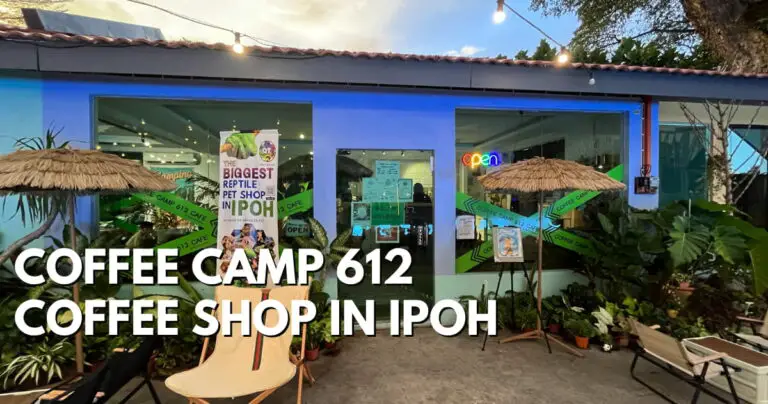 Coffee Camp 612 – Plant Filled Café At Ipoh Kinta Riverfront