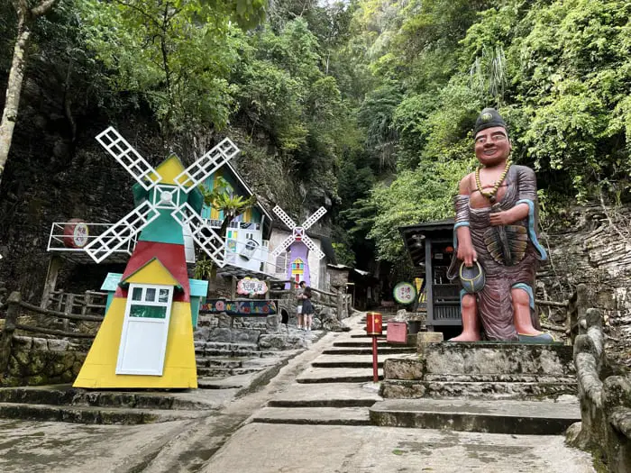 Colorful Windmills At Qing Xin Ling Leisure & Cultural Village