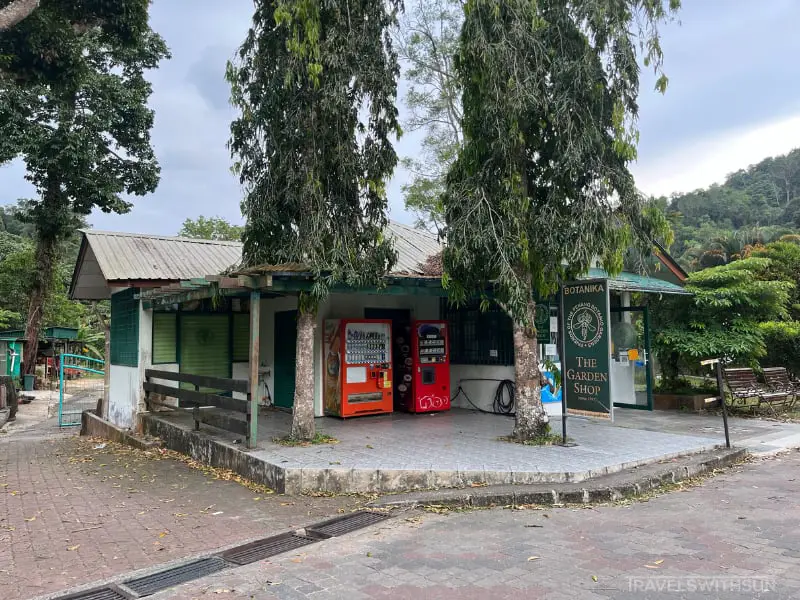 Convenience Store Inside Penang Botanic Gardens