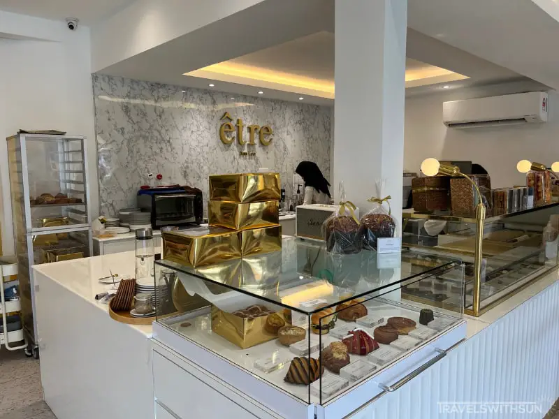 Counter At Etre Patisserie In Ipoh