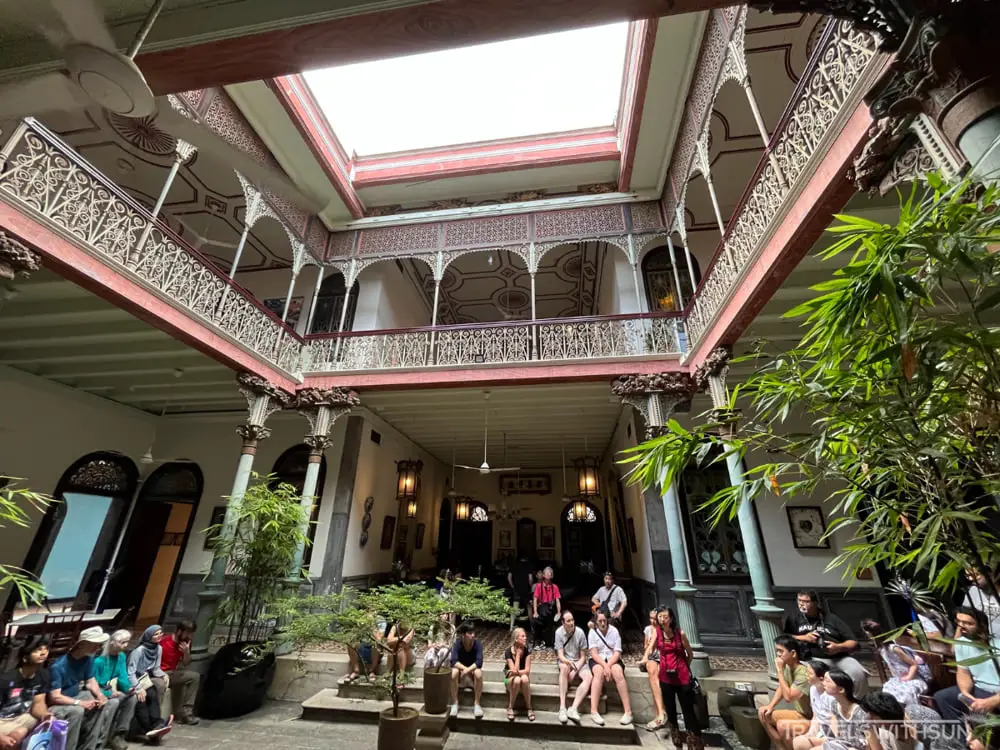 Courtyard At Cheong Fatt Tze Mansion