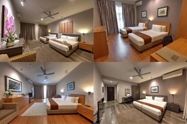 Cozy Contemporary Bedrooms At Acappella Suite Hotel, Shah Alam
