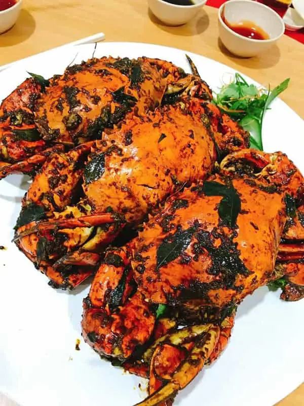 Crab Dish At Restoran Makanan Laut Pasir Penambang