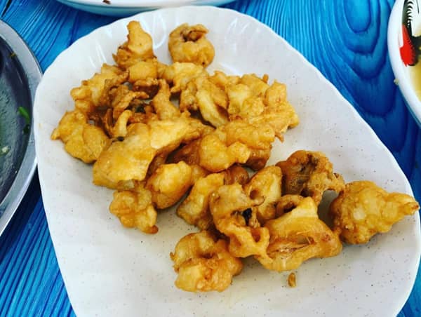 Crispy Fried Fish Slices At Restoran Makanan Laut Ah Poh